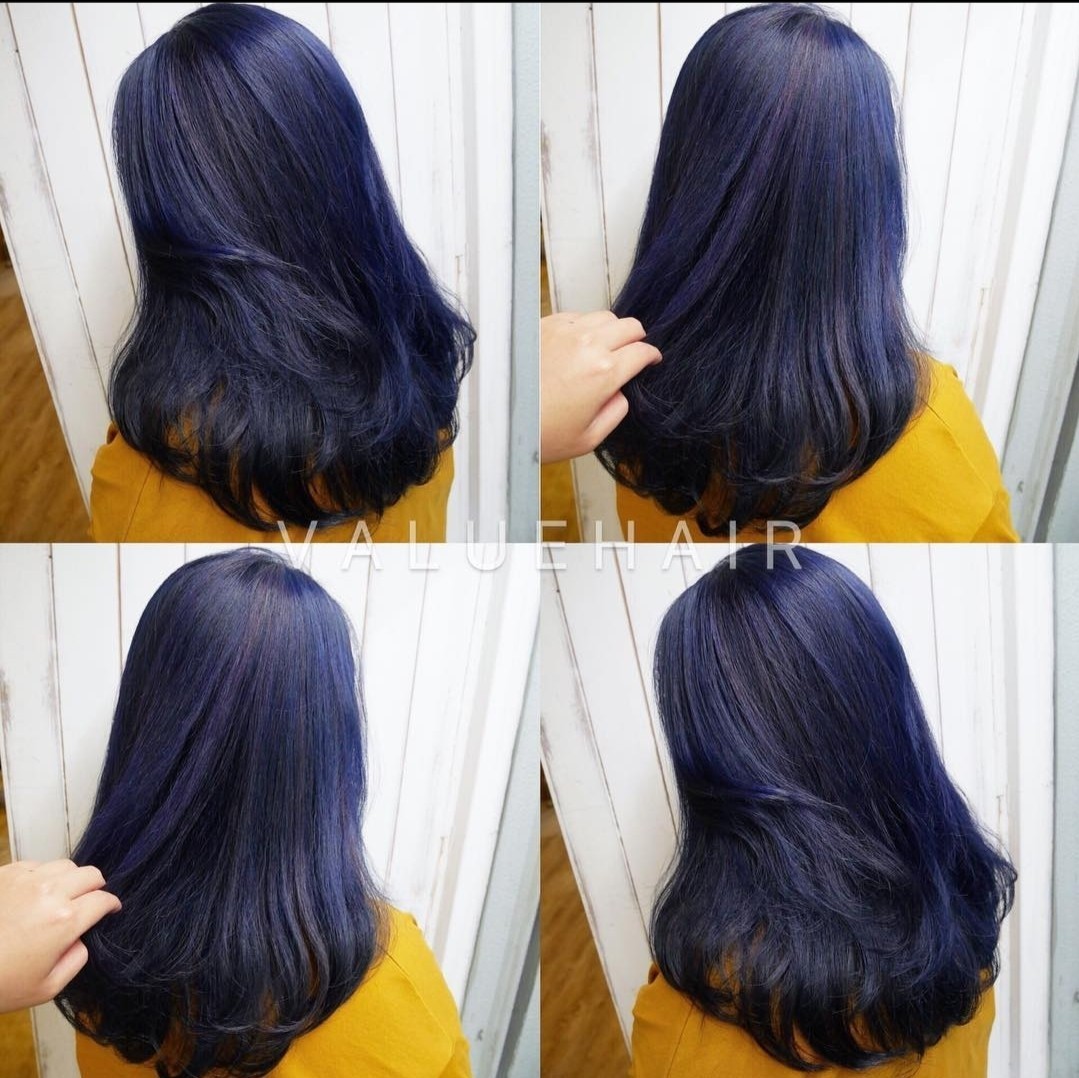 藍紫色髮色